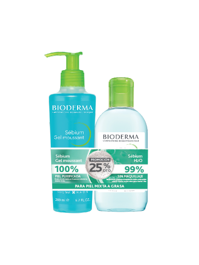 PACK SEBIUM MOUSSANT 200ML...